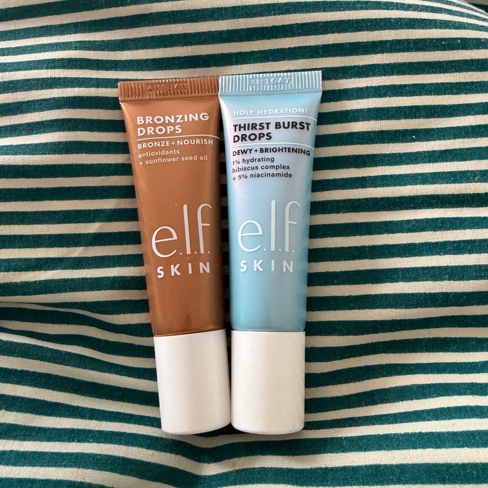 e.l.f. Bronzing Drops and Thirst Burst Drops